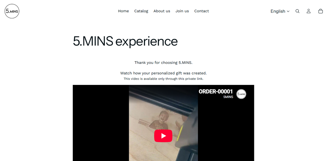 5.MINS – Premium Customised & Personalised Products in the Czech Republic and Europe
