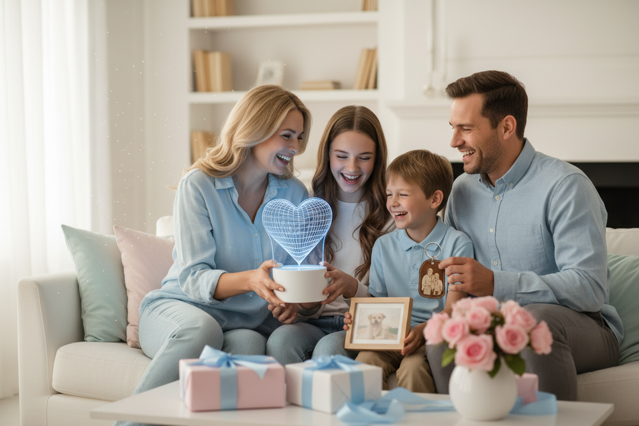 The Best Personalised Gifts for Every Family Member 2026 — Father, Mother, Sister, Son, Daughter & More