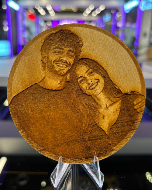 wood coaster - customized