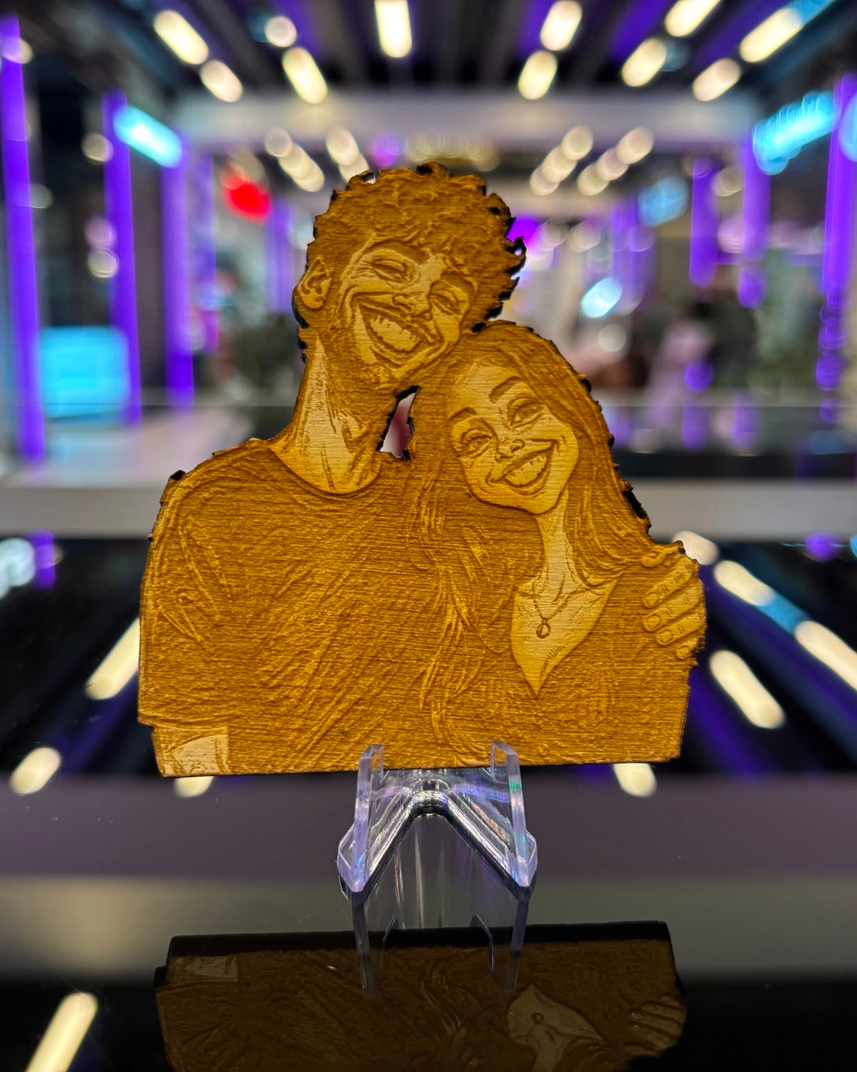 Caricature Wood Cut-out