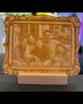 Framed photo