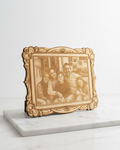 Framed Engraving — Marble