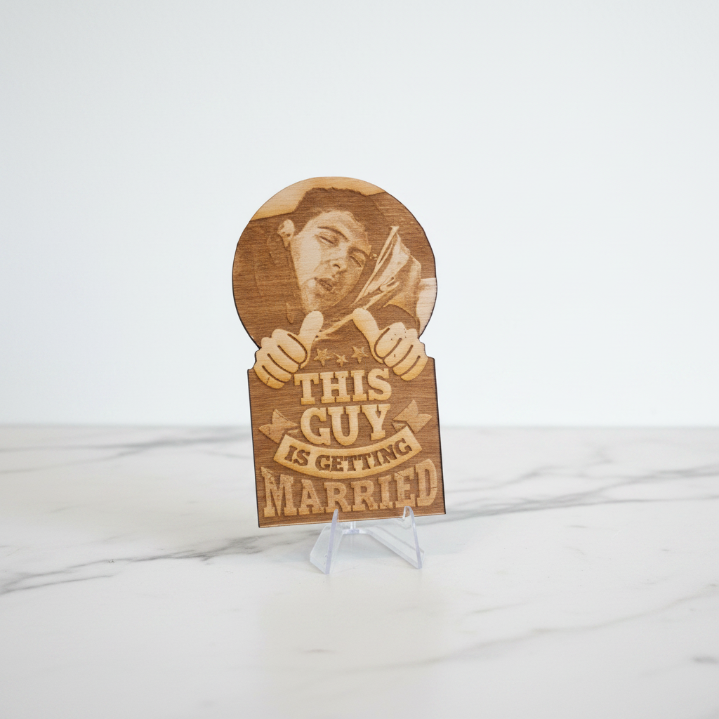 This Guy Is Getting Married — Marble Background